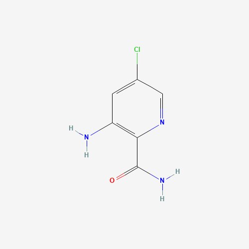 27330-34-3 3-Amino-5-chloro-2-pyridinecarboxamide chemical structure