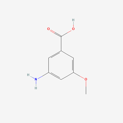 74165-74-5 3-Amino-5-methoxybenzoic acid chemical structure
