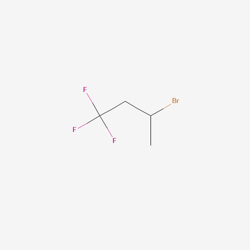 406-47-3 3-Bromo-1,1,1-trifluorobutane chemical structure