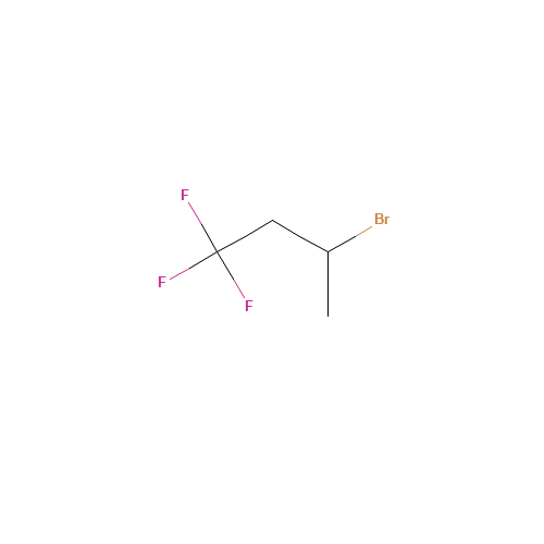 406-47-3 3-Bromo-1,1,1-trifluorobutane chemical structure
