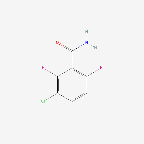 261762-41-8 3-Chloro-2,6-difluorobenzamide chemical structure