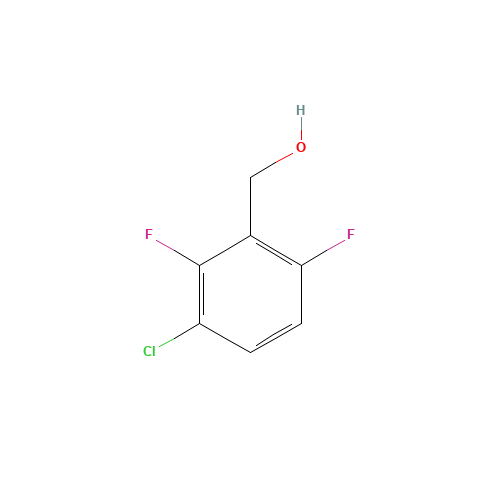 252004-35-6 3-Chloro-2,6-difluorobenzyl alcohol chemical structure