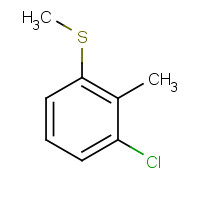 82961-52-2 3-chloro-2-methylphenyl methyl sulfide chemical structure