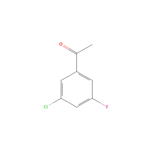 842140-52-7 3'-Chloro-5'-fluoroacetophenone chemical structure