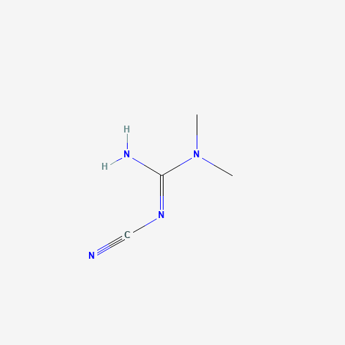 1609-06-9 3-cyano-1,1-dimethylguanidine chemical structure