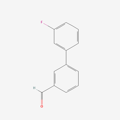 400750-09-6 3'-Fluorobiphenyl-3-carbaldehyde chemical structure