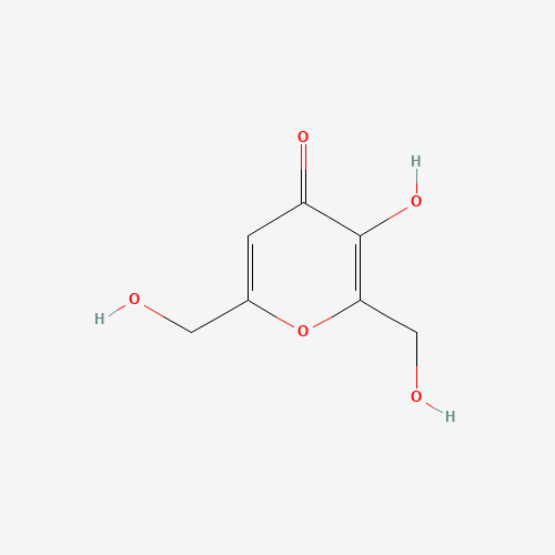 2029-49-4 3-hydroxy-2,6-di(hydroxymethyl)-4H-pyran-4-one chemical structure