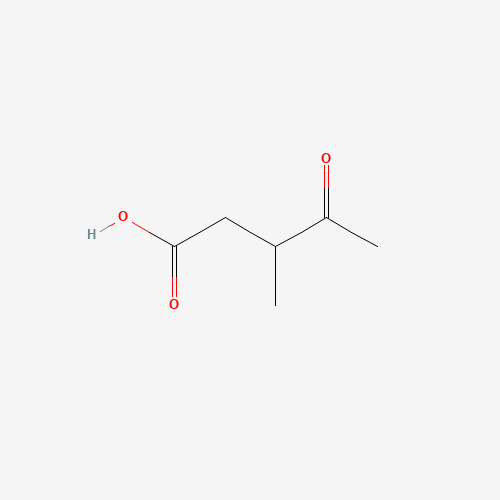 6628-79-1 3-methyl-4-oxopentanoic acid chemical structure