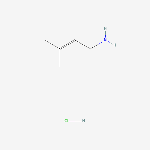 26728-58-5 3-methylbut-2-en-1-amine chemical structure