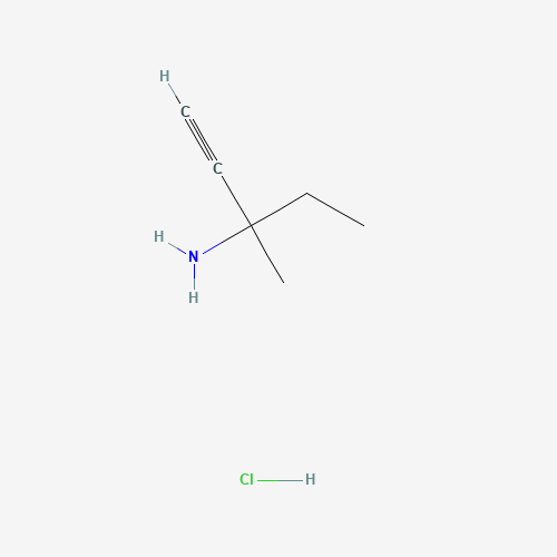 108575-32-2 3-Methylpent-1-yn-3-amine hydrochloride chemical structure