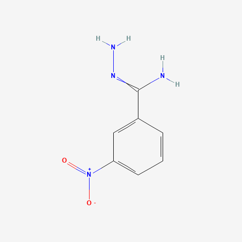 60666-23-1 3-Nitrobenzenecarbohydrazonamide chemical structure