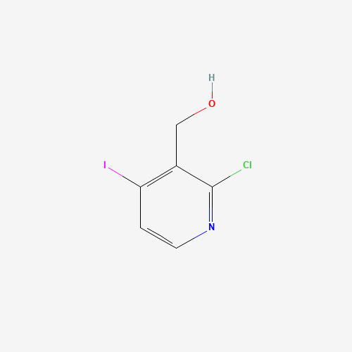 884494-44-4 3-pyridinemethanol, 2-chloro-4-iodo- chemical structure