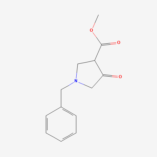 329956-53-8 3-pyrrolidinecarboxylic acid, 4-oxo-1-(phenylmethyl)-, methyl ester chemical structure