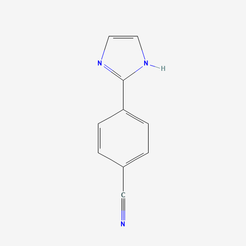 98298-49-8 4-(1H-Imidazol-2-yl)benzonitrile chemical structure