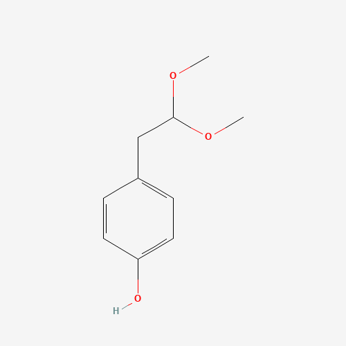 74447-40-8 4-(2,2-Dimethoxy-ethyl)-phenol chemical structure