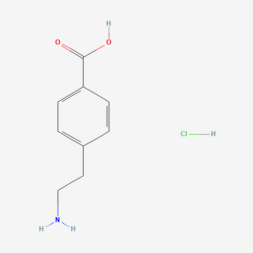 60531-36-4 4-(2-Aminoethyl)benzoic acid hydrochloride chemical structure