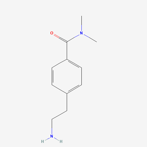 885278-68-2 4-(2-Aminoethyl)-N,N-dimethylbenzamide chemical structure