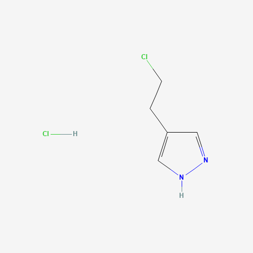 103433-17-6 4-(2-Chloroethyl)-1H-pyrazole hydrochloride chemical structure