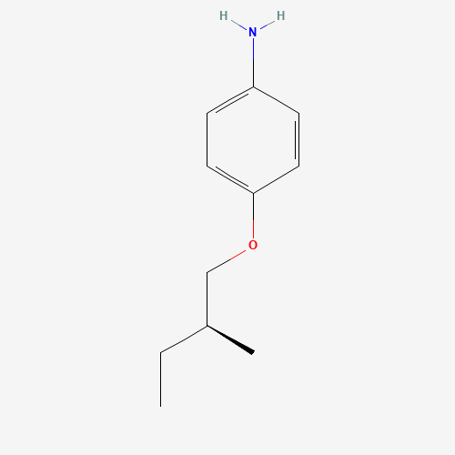 112418-54-9 4-(2-Methylbutoxy)aniline chemical structure