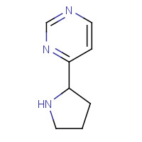 108831-49-8 4-(2-Pyrrolidinyl)pyrimidine chemical structure
