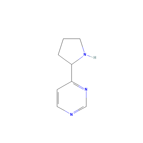 108831-49-8 4-(2-Pyrrolidinyl)pyrimidine chemical structure