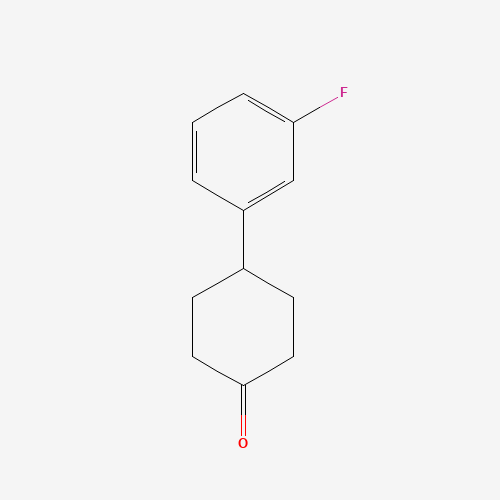 40503-87-5 4-(3-Fluorophenyl)cyclohexanone chemical structure