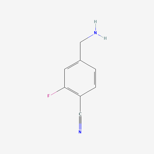 368426-73-7 4-(Aminomethyl)-2-fluorbenzonitril chemical structure