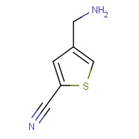 232280-77-2 4-(Aminomethyl)-2-thiophenecarbonitrile chemical structure