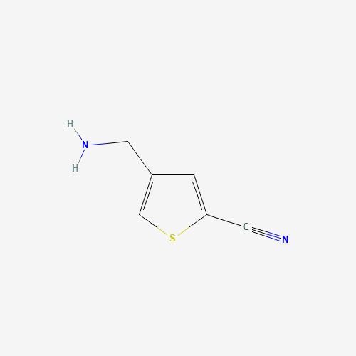232280-77-2 4-(Aminomethyl)-2-thiophenecarbonitrile chemical structure