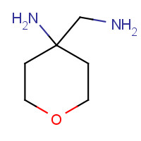 50289-16-2 4-(aminomethyl)tetrahydropyran-4-amine chemical structure
