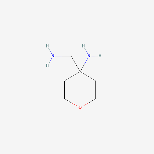 50289-16-2 4-(aminomethyl)tetrahydropyran-4-amine chemical structure