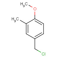 60736-71-2 4-(chloromethyl)-1-methoxy-2-methylbenzene chemical structure