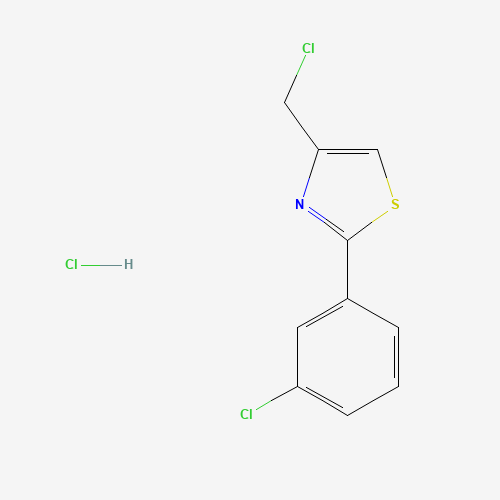 690632-83-8 4-(Chloromethyl)-2-(3-chlorophenyl)thiazolehydrochloride chemical structure