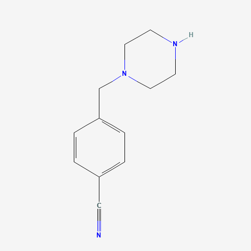 89292-70-6 4-(piperazin-1-ylmethyl)benzonitrile chemical structure