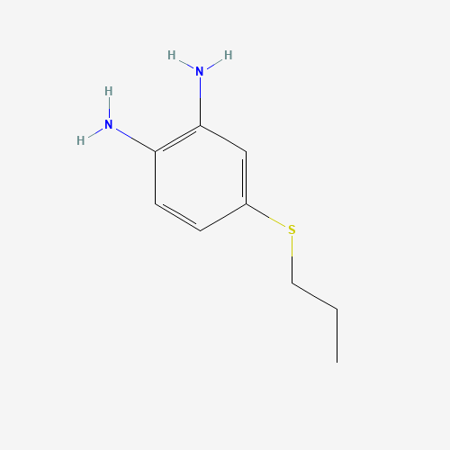 66608-52-4 4-(Propylsulfanyl)-1,2-benzenediamine chemical structure