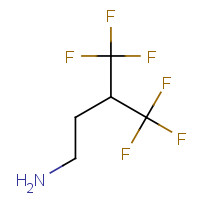 954238-58-5 4,4,4-Trifluoro-3-(trifluoromethyl)-1-butanamine chemical structure