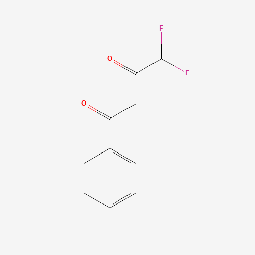 62679-61-2 4,4-Difluoro-1-phenylbutane-1,3-dione chemical structure