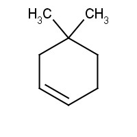 14072-86-7 4,4-dimethylcyclohexene chemical structure