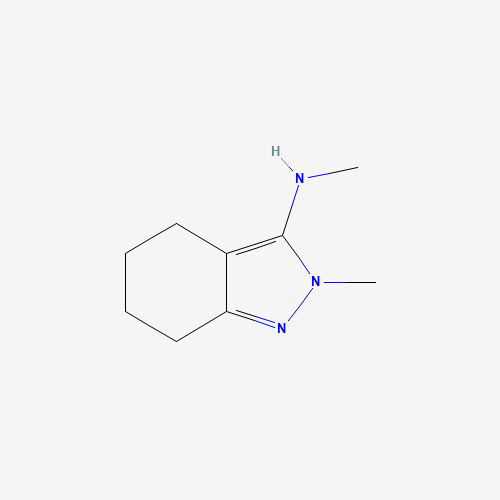 17289-49-5 4,5,6,7-Tetrahydro-N,2-dimethyl-2H-indazol-3-amine chemical structure