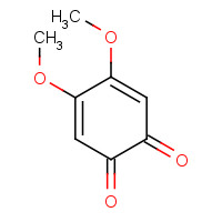 21086-65-7 4,5-Dimethoxy-1,2-benzoquinone chemical structure