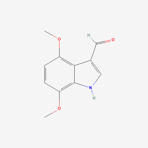 170489-17-5 4,7-Dimethoxy-1H-indole-3-carbaldehyde chemical structure