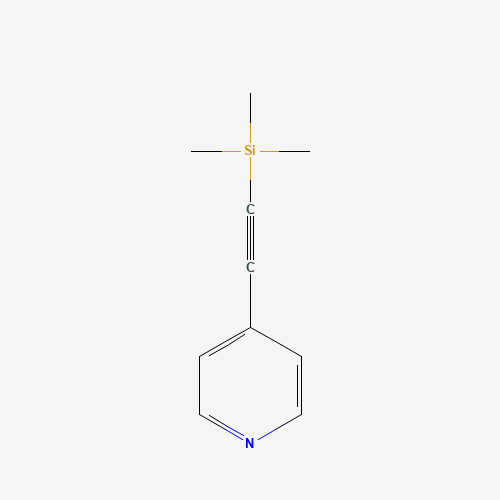 133810-35-2 4-[(Trimethylsilyl)ethynyl]pyridine chemical structure