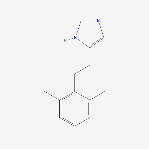 79928-22-6 4-[2-(2,6-dimethylphenyl)ethyl]-1h-imidazole chemical structure