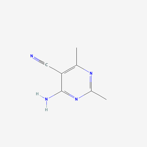 34684-87-2 4-Amino-2,6-Dimethylpyrimidine-5-Carbonitrile chemical structure