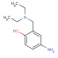 51387-92-9 4-amino-2-[(diethylamino)methyl]phenol chemical structure