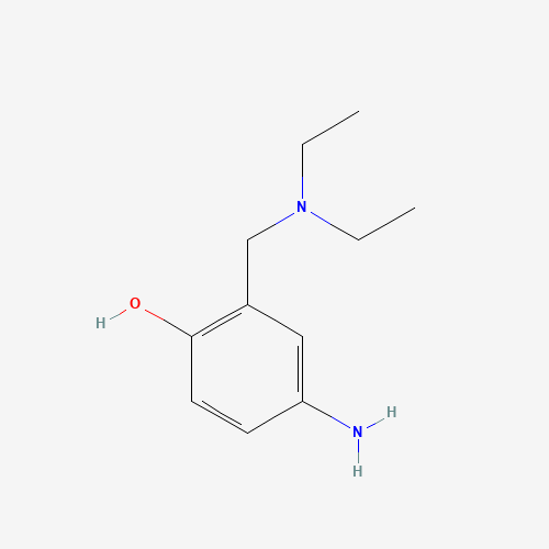 51387-92-9 4-amino-2-[(diethylamino)methyl]phenol chemical structure