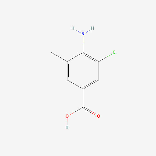 157069-52-8 4-amino-3-chloro-5-methylbenzoic acid chemical structure