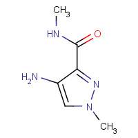 1001500-41-9 4-Amino-N,1-dimethyl-1H-pyrazole-3-carboxamide chemical structure