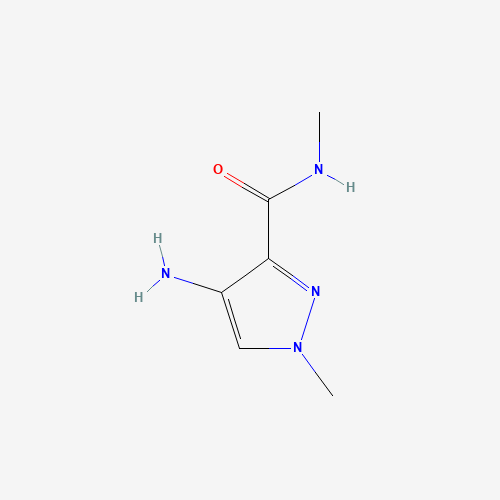 1001500-41-9 4-Amino-N,1-dimethyl-1H-pyrazole-3-carboxamide chemical structure