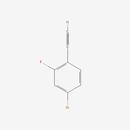 302912-33-0 4-Bromo-1-ethynyl-2-fluorobenzene chemical structure